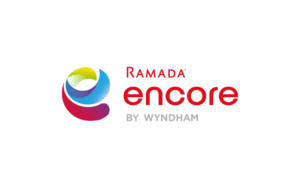 Logo in rot vom Ramada Encore Berlin