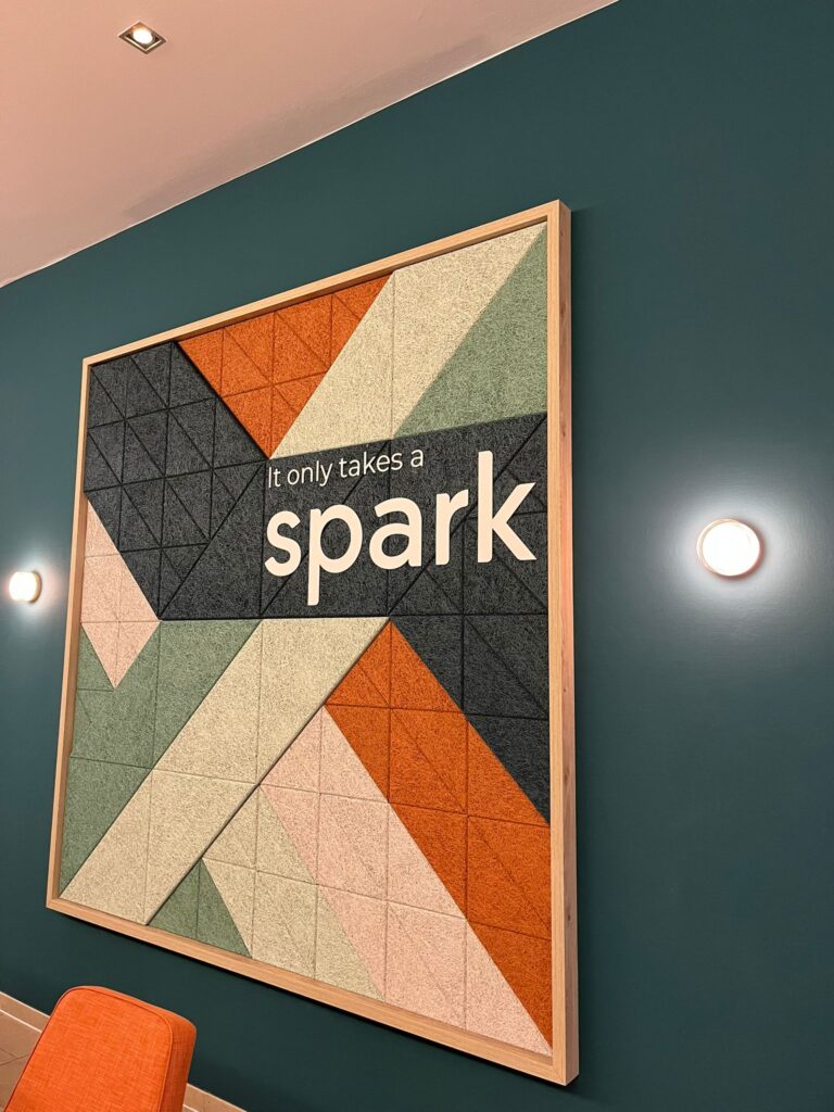 Spark Essen Logowand